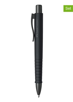 Faber-Castell Długopisy (2 szt.) "Poly Ball Urban" w kolorze czarnym ze sklepu Limango Polska w kategorii Akcesoria biurowe - zdjęcie 188979606