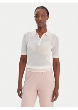 Guess Polo V6GR04 Z0725 Biały Regular Fit ze sklepu MODIVO w kategorii Bluzki damskie - zdjęcie 188979716