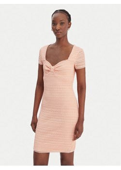 Guess Sukienka codzienna W6GK15 K2950 Pomarańczowy Slim Fit ze sklepu MODIVO w kategorii Sukienki - zdjęcie 188979749