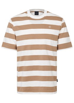 Bugatti T-Shirt 8350-75022C Beżowy Regular Fit ze sklepu MODIVO w kategorii T-shirty męskie - zdjęcie 188979778