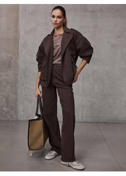 Mohito - Jeansy straight - ciemnobrązowy ze sklepu Mohito w kategorii Jeansy damskie - zdjęcie 188980386