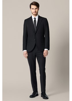 Garnitur Czarny z Elastycznym Pasem Apricale ze sklepu Lancerto S.A. w kategorii Garnitury męskie - zdjęcie 188980419