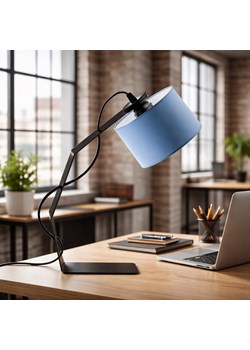 Metalowa lampka na biurko z abażurem HAGA lampka biurkowa do czytania przy biurku ze sklepu Lysne w kategorii Lampy dziecięce - zdjęcie 188980557