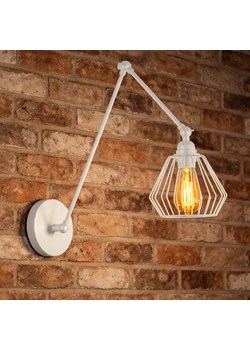 Czarny długi kinkiet loftowy z regulowanym ramieniem BALUMI LOFT ze sklepu Lysne w kategorii Lampy ścienne - zdjęcie 188980585