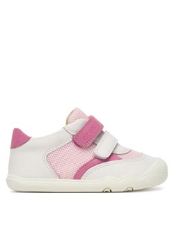Sneakersy Geox B Steppieup Girl B6563A 08514 C0406 Biały ze sklepu eobuwie.pl w kategorii Buty sportowe dziecięce - zdjęcie 188980755