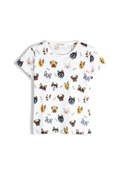 GATE Bawełniana koszulka z nadrukiem 3Y ze sklepu gateshop w kategorii T-shirty chłopięce - zdjęcie 188981505