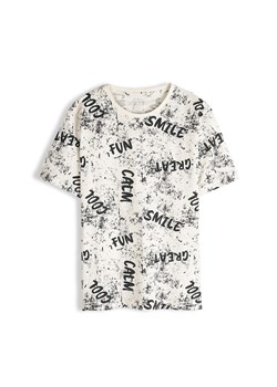 GATE Bawełniana koszulka z nadrukiem 7Y ze sklepu gateshop w kategorii T-shirty chłopięce - zdjęcie 188981507