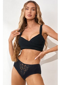 Figi damskie wysokie czarne Pure Promise Nr 22, Kolor czarny, Rozmiar S, Róża ze sklepu Primodo w kategorii Majtki damskie - zdjęcie 188982019