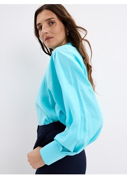 Mohito - Turkusowa koszula z modalem - turkusowy ze sklepu Mohito w kategorii Koszule damskie - zdjęcie 188985438