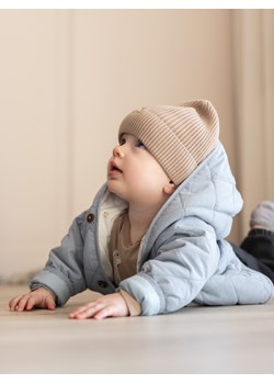 Reserved - Bawełniana kurtka z kapturem - jasnoniebieski ze sklepu Reserved w kategorii Kombinezony i kurtki - zdjęcie 188985857