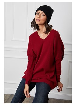 Joséfine Sweter "Beder" w kolorze bordowym ze sklepu Limango Polska w kategorii Swetry damskie - zdjęcie 188986976