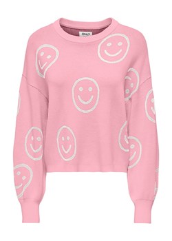 ONLY Sweter w kolorze jasnoróżowym ze sklepu Limango Polska w kategorii Swetry damskie - zdjęcie 188988079