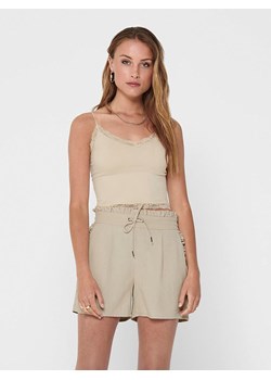 ONLY Top w kolorze beżowym ze sklepu Limango Polska w kategorii Bluzki damskie - zdjęcie 188988399