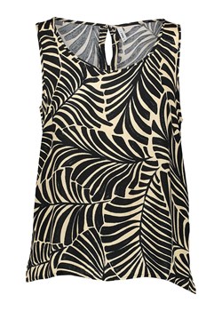 ONLY Top w kolorze beżowo-czarnym ze sklepu Limango Polska w kategorii Bluzki damskie - zdjęcie 188988459