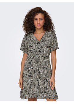 ONLY Sukienka w kolorze czarno-jasnobrązowym ze sklepu Limango Polska w kategorii Sukienki - zdjęcie 188988516