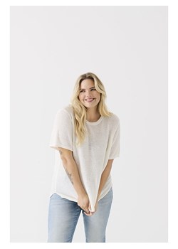 ONLY Carmakoma Koszulka w kolorze kremowym ze sklepu Limango Polska w kategorii Bluzki damskie - zdjęcie 188988846