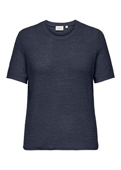 ONLY Carmakoma Koszulka w kolorze granatowym ze sklepu Limango Polska w kategorii Bluzki damskie - zdjęcie 188988849