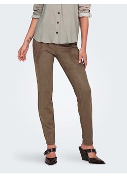 ONLY Legginsy w kolorze jasnobrązowym ze sklepu Limango Polska w kategorii Spodnie damskie - zdjęcie 188988886