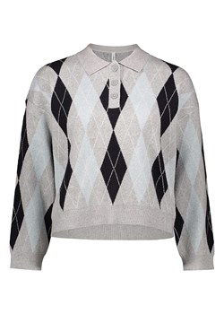 ONLY Sweter w kolorze szaro-czarnym ze sklepu Limango Polska w kategorii Swetry damskie - zdjęcie 188990155