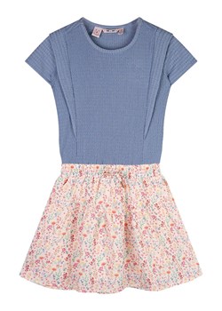 No-No Sukienka "Mardi" w kolorze niebiesko-jasnoróżowym ze sklepu Limango Polska w kategorii Sukienki dziewczęce - zdjęcie 188992869