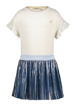 Like Flo Sukienka "Maud" w kolorze niebiesko-kremowym ze sklepu Limango Polska w kategorii Sukienki dziewczęce - zdjęcie 188993028