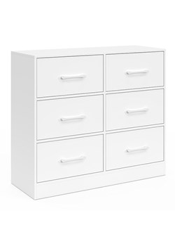 IDOMYA Essentials Komoda "Uma" w kolorze białym - 80 x 70 x 30 cm ze sklepu Limango Polska w kategorii Meble - zdjęcie 188993398