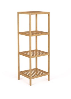 IDOMYA Essentials Regał łazienkowy w kolorze jasnobrązowym - 34 x 100 x 32 cm ze sklepu Limango Polska w kategorii Szafy - zdjęcie 188993529