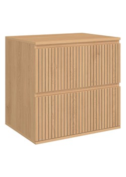 IDOMYA Essentials Szafka "Faustine" w kolorze beżowym pod umywalkę - 60 x 60 x 45 cm ze sklepu Limango Polska w kategorii Szafy - zdjęcie 188993707