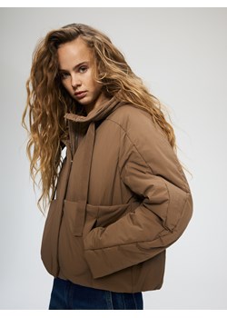 Reserved - Kurtka z kieszeniami - brązowy ze sklepu Reserved w kategorii Kurtki damskie - zdjęcie 188998356