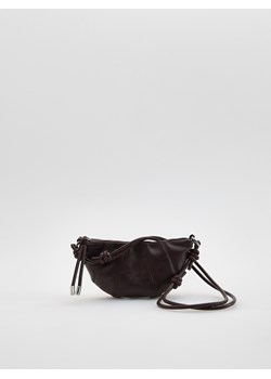 Reserved - Torebka na ramię - ciemnobrązowy ze sklepu Reserved w kategorii Torebki damskie - zdjęcie 188998537