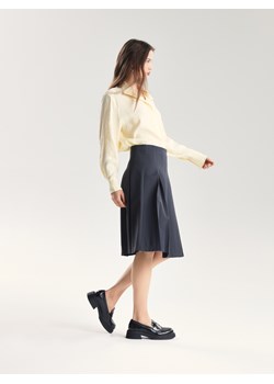 Reserved - Rozkloszowana spódnica midi - zielony ze sklepu Reserved w kategorii Spódnice - zdjęcie 188998576