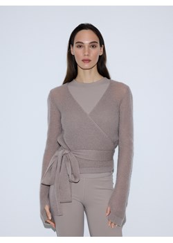 Reserved - Sweter z wełną - beżowy ze sklepu Reserved w kategorii Swetry damskie - zdjęcie 188998605