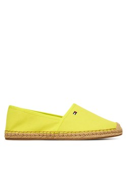 Espadryle Tommy Hilfiger Flag Canvas Espadrille FW0FW08541 Zielony ze sklepu eobuwie.pl w kategorii Espadryle damskie - zdjęcie 188998745