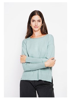 William de Faye Sweter w kolorze turkusowym ze sklepu Limango Polska w kategorii Swetry damskie - zdjęcie 188999108