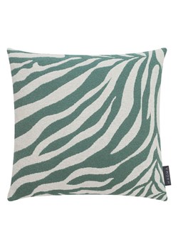 Magma Heimtex Poszewka "Cebra" w kolorze zielonym na poduszkę - 40 x 40 cm ze sklepu Limango Polska w kategorii Poduszki dekoracyjne - zdjęcie 188999288