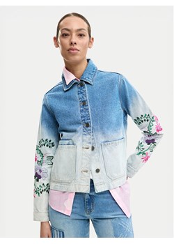 Desigual Kurtka jeansowa Dakota 26SWED16 Błękitny Regular Fit ze sklepu MODIVO w kategorii Kurtki damskie - zdjęcie 188999578