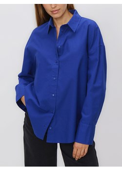Reserved - Koszula z bawełny oxford - niebieski ze sklepu Reserved w kategorii Bluzki damskie - zdjęcie 189001357