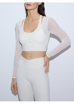 Reserved - Bluzka z topem - złamana biel ze sklepu Reserved w kategorii Bluzki damskie - zdjęcie 189001485