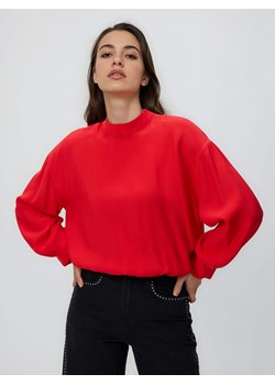Reserved - Wiskozowa bluzka - czerwony ze sklepu Reserved w kategorii Bluzki damskie - zdjęcie 189002027