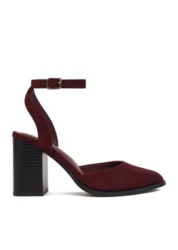 Czółenka JENNY CEO-HY2517-2 Bordowy ze sklepu eobuwie.pl w kategorii Czółenka - zdjęcie 189002648