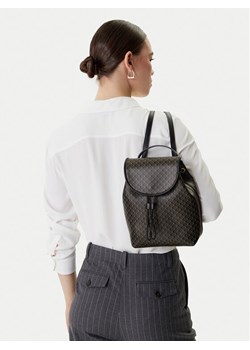 Plecak Calvin Klein Emblem Aop Mini Backpack LV04F3507G Czarny ze sklepu eobuwie.pl w kategorii Plecaki - zdjęcie 189002688