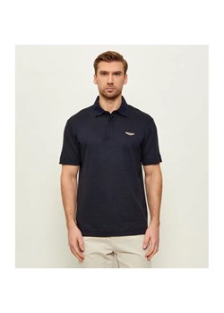 BOSS BLACK Polo C-Parris 248 Boss x Aston Martin | Regular Fit | z dodatkiem lnu ze sklepu Gomez Fashion Store w kategorii T-shirty męskie - zdjęcie 189003219