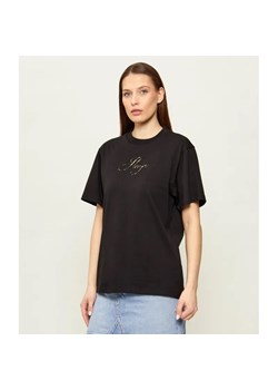 HUGO T-shirt Vintage | Regular Fit ze sklepu Gomez Fashion Store w kategorii Bluzki damskie - zdjęcie 189003236