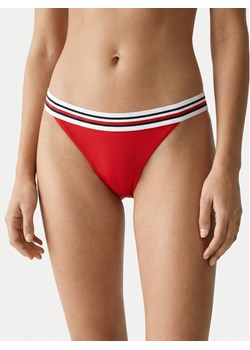 Tommy Hilfiger Dół od bikini Cheeky UW0UW06354 Czerwony ze sklepu MODIVO w kategorii Stroje kąpielowe - zdjęcie 189004078