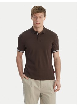 JOOP! Jeans Polo 15 JJJ-17Amare 30046012 Brązowy Modern Fit ze sklepu MODIVO w kategorii T-shirty męskie - zdjęcie 189004107