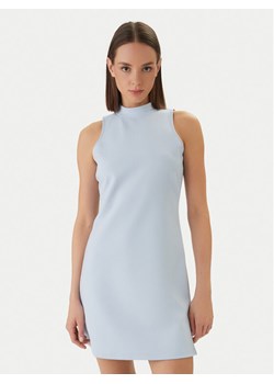 Calvin Klein Jeans Sukienka codzienna Interlock Mock LV047F260G Niebieski Slim Fit ze sklepu MODIVO w kategorii Sukienki - zdjęcie 189004115