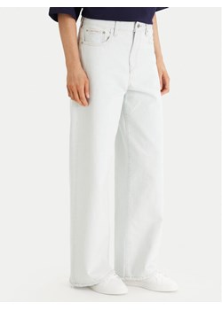 Calvin Klein Jeans Jeansy LV047F738G Biały Wide Leg ze sklepu MODIVO w kategorii Jeansy damskie - zdjęcie 189004127