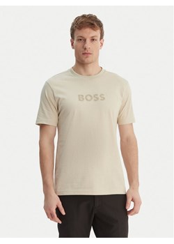 BOSS T-Shirt TS_Terrace Logo 50559361 Beżowy Regular Fit ze sklepu MODIVO w kategorii T-shirty męskie - zdjęcie 189004129