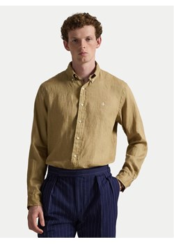 Polo Ralph Lauren Koszula 710968915502 Beżowy Regular Fit ze sklepu MODIVO w kategorii Koszule męskie - zdjęcie 189004148