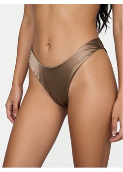 Calvin Klein Swimwear Dół od bikini LV00Q61116 Brązowy ze sklepu MODIVO w kategorii Stroje kąpielowe - zdjęcie 189004159